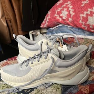 Stylish Women's Gray Sneakers